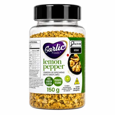 Tempero Seco Lemon Pepper 150g